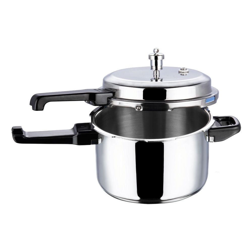 Vinod Platinum Triply Stainless Steel Pressure Cooker - 5 L (Induction Friendly)