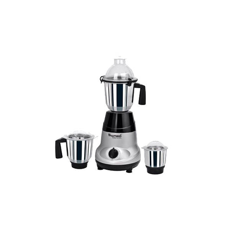 Sumeet Traditional Amica 750 W Mixer Grinder (Grey, Black, 3 Jars)