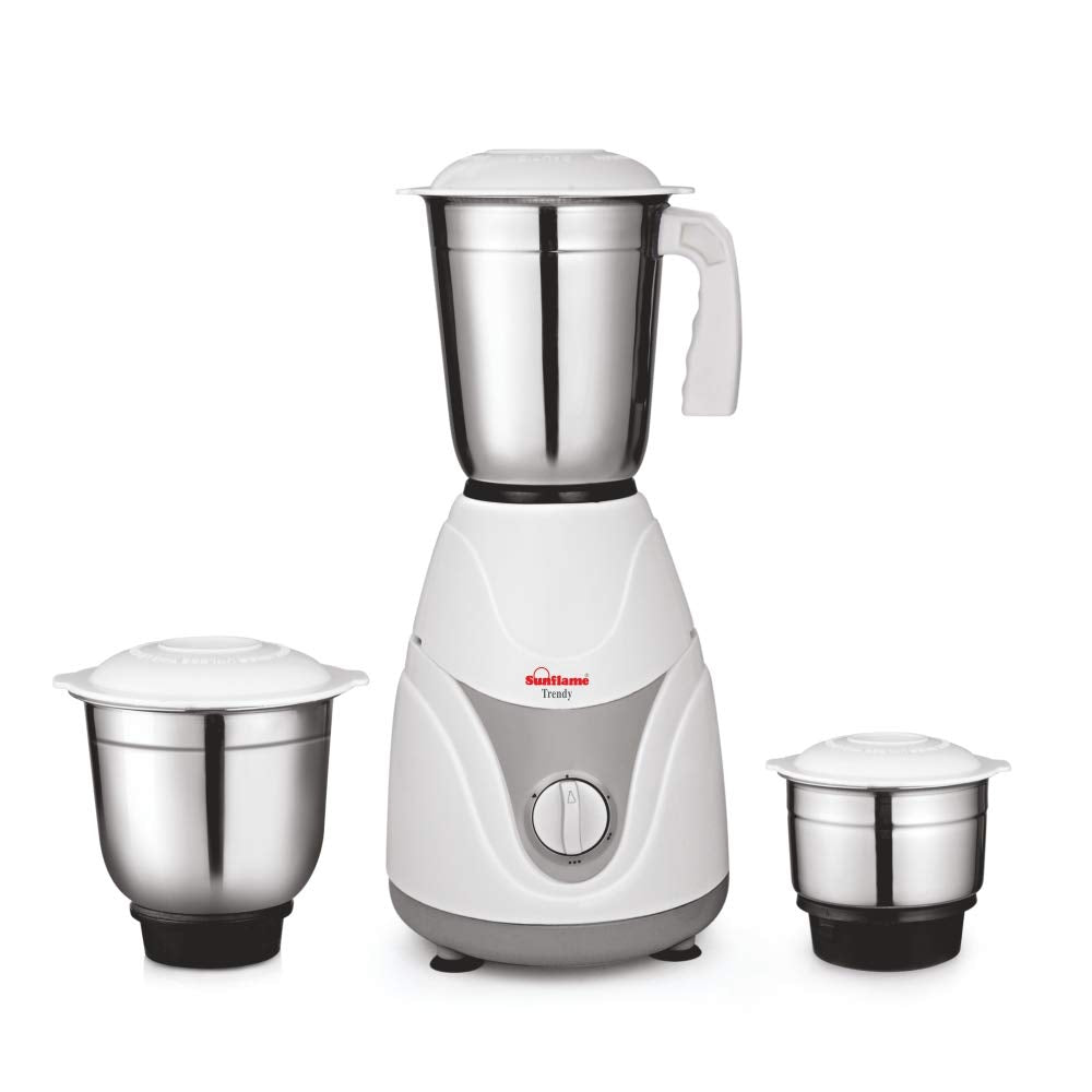 Sunflame MG Trendy 500W 3 Jars Mixer Grinder