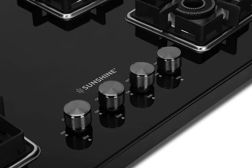 Shine Four Burner Gas Stove/Hob Top Auto Ignition