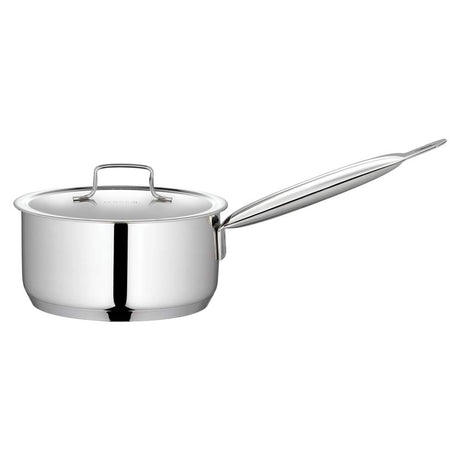 Borosil 2.3 Litre Stainless Steel Sauce Pan Tri-Ply Bottom