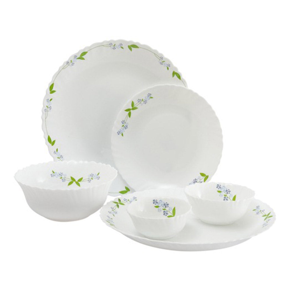 Roxx Opal Purple Vine 27 Pcs With Full Plate Dinner Set