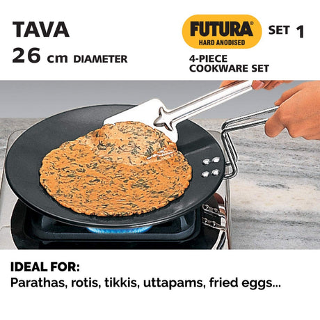 Hawkins Futura Hard Anodised Cookware Set