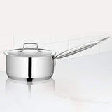 Borosil 2.3 Litre Stainless Steel Sauce Pan Tri-Ply Bottom