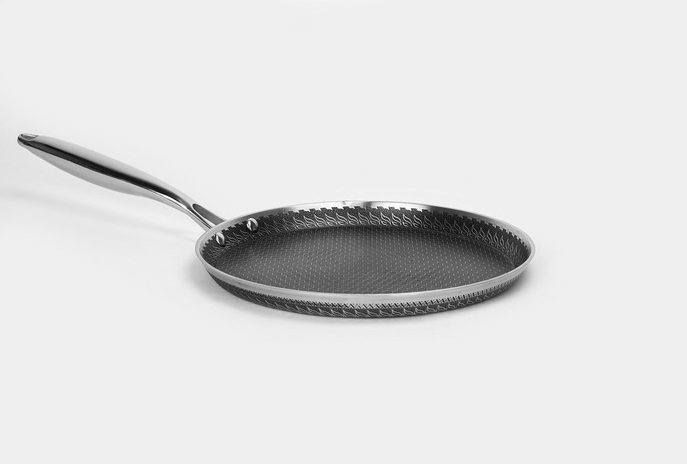 BRILLIANT STAINLESS STEEL TRIPLY TESLA SERIES DOSA TAWA 28CM