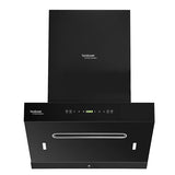 Hindware Titania  MaxX 60cm Auto Clean Chimney, 2D Suction 1350 m3/hr*,Touch Control with motion sensor, Led Lamp