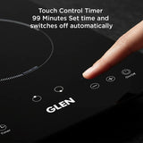 2 Zone Built-in Induction Hob with Touch Control, 9 Power Levels & Timer BH1017IC2Z