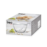 Treo Handcrafted Designer Bowl 1.5 litres,Clear