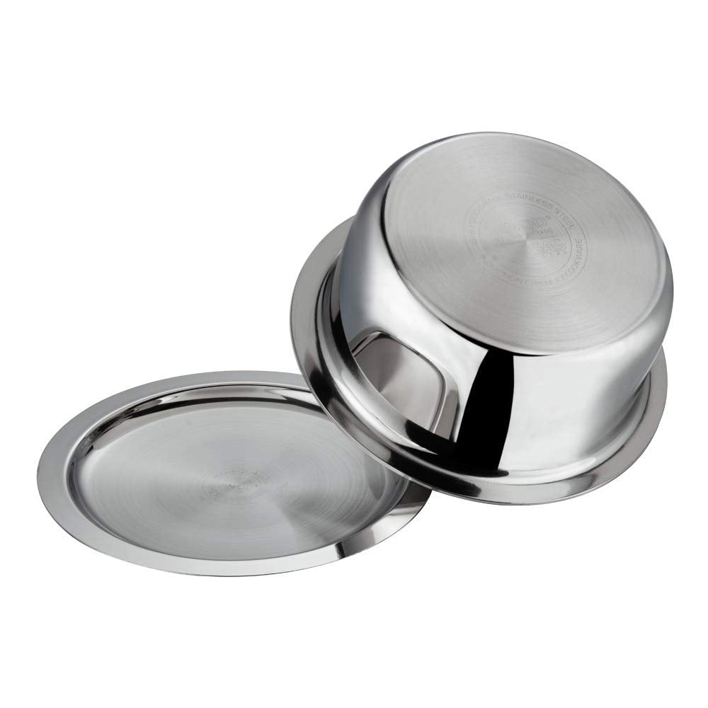 Milton Pro Cook Triply Stainless Steel Tope with Lid -20 cm (3.13 Litre)