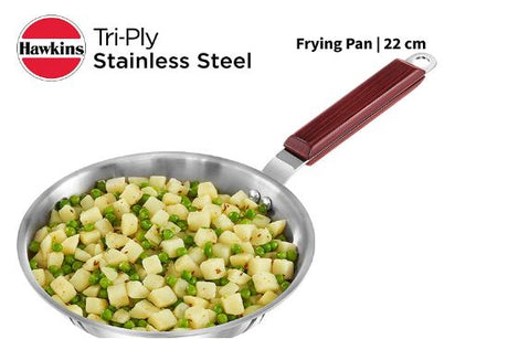 HAWKINS Tri-ply Stainless Steel Frying Pan