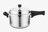 Vista Hammered Stainless Steel IB Outer Lid Pressure Cooker – 2L