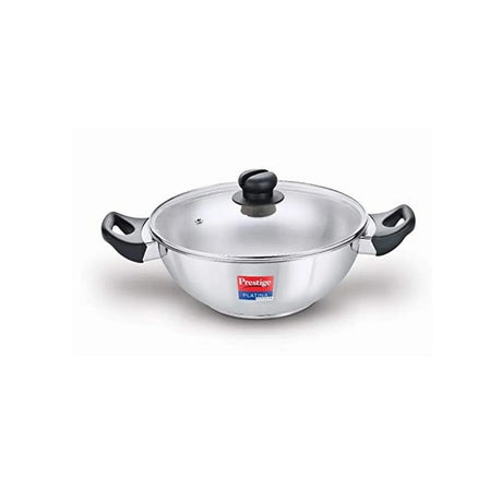 Prestige Platina Popular Stainless steel Kadai, 200Mm