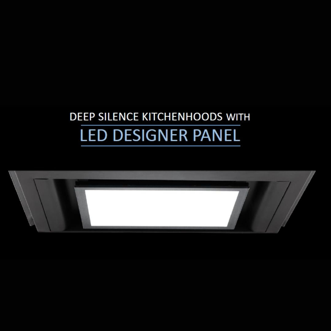 Elica Deep Silent Chimney Galaxy EDS PLUS HE LTW 90 NERO T4V LED P