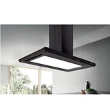 Elica Deep Silent Chimney GALAXY EDS PLUS ISLAND HE LTW 90 NERO T4V LED P