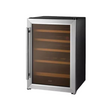 KAFF KWC 62 Single Zone Wine Coolers Glass Door With Stainless Steel Frame