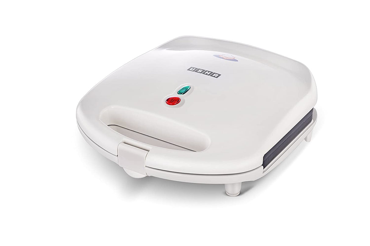 Usha 2372 Sandwich Maker 700-Watt (White)