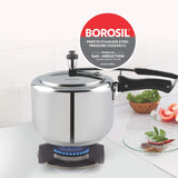 Borosil 3 L Presto Stainless Steel Pressure Cooker