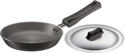 Hawkins Hard Anodised Futura Frying Pan With SS Lid - AF 18S