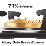 VIVA SS 3‑Burner Gas Stove