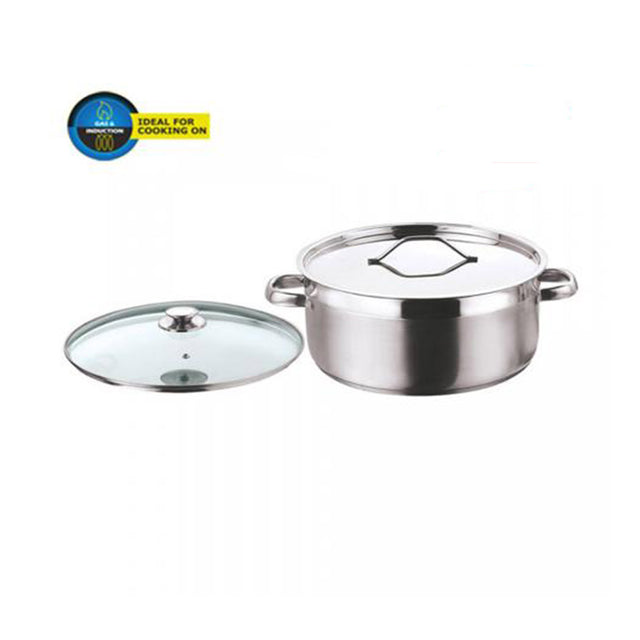 Vinod Induction friendly Two Tone saucepot (24, 5.2L)