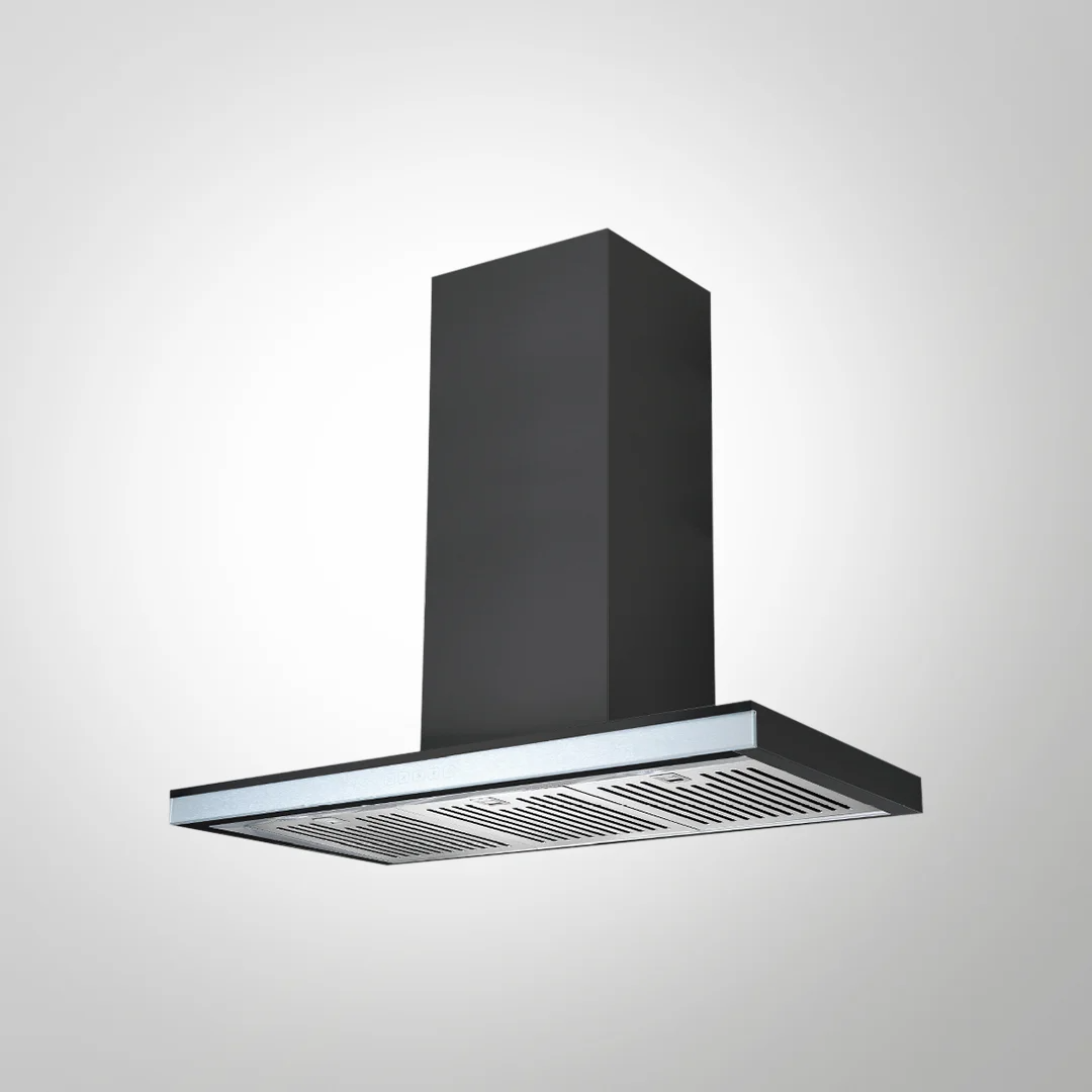 KAFF VISTOSI LX DHC 90 BLK IS DRY HEAT AUTO CLEAN TECHNOLOGY CHIMNEY