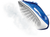 EasySpeed Plus Steam Iron GC2145/20 | 2200W Power | 110g Steam Boost | Ceramic Soleplate | Drip-Stop Technology