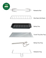 Viva Collection HD6975 OTG 25L, 1500W, Opti Temp Technology, 10 One-Touch Preset Menus, Healthier Cooking, Roast & Grill