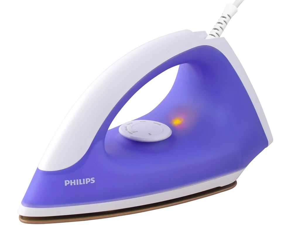 GC098/30 750-Watt Classic Dry Iron with Non-Stick Soleplate & Precision Tip – Lightweight & Ergonomic Design