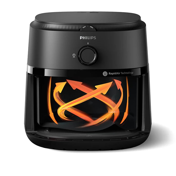 Airfryer 1000 Series 6.2L NA130/0 – RapidAir Technology, 90% Less Fat, 12 Cooking Functions, HomeID App Recipes