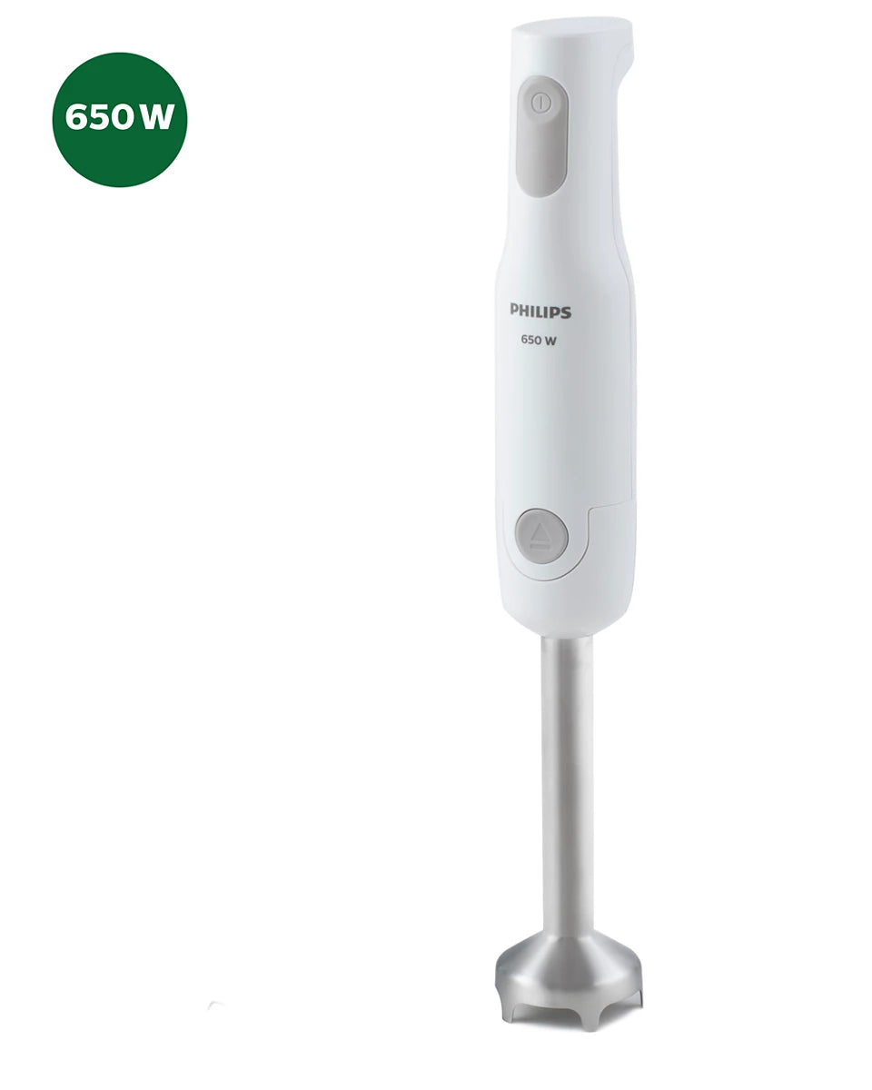 Daily Collection Hand Blender HL1600/00 | 650W Powerful Motor | Detachable Stainless Steel Rod | Single Button Release