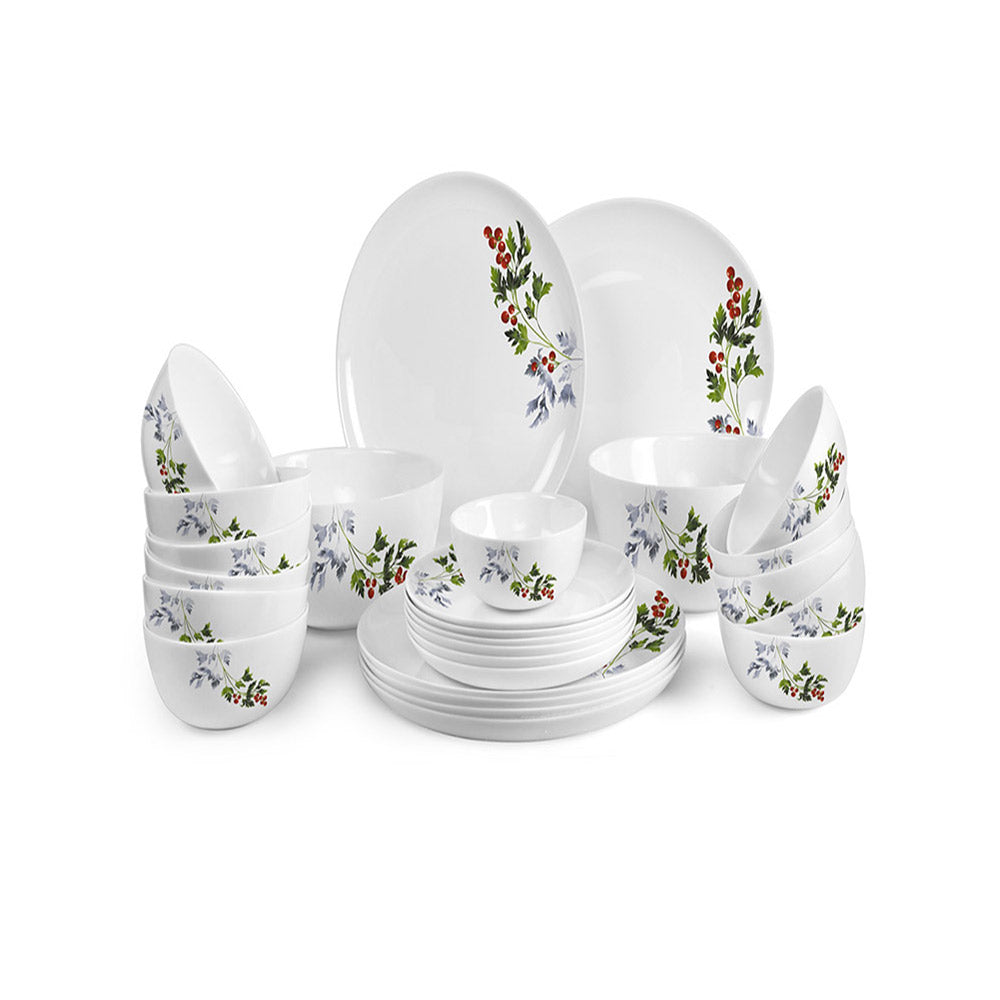 Cello Royale Series Cherry Tomato Dinner Set 27 pcs