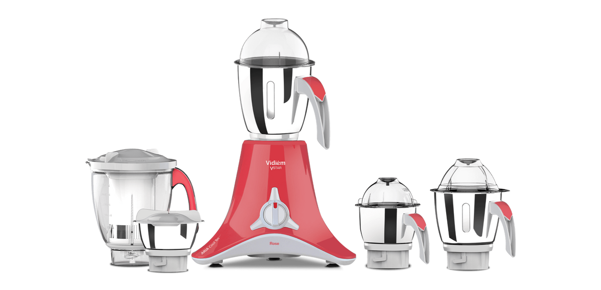 Vidiem V Star Rose 750W Mixer Grinder