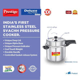 Prestige Deluxe Alpha Svachh Range Of 10 Litre Pressure Cooker 20254