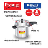 Prestige Deluxe Alpha Svachh Range Of 10 Litre Pressure Cooker 20254