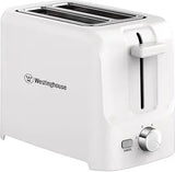 Westinghouse Simple Life 2 Slice 800W Smart Auto Toaster White| 6 Shade Browning Controls, High Lift Lever, Removable Crumb Tray, Mid-Cycle Cancel Feature