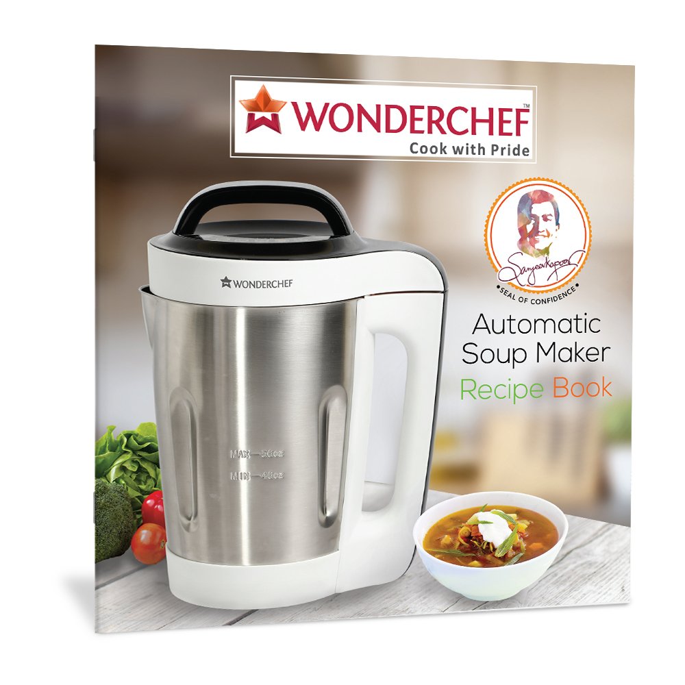 Wonderchef -Automatic Soup Maker 800-Watt White and Steel (63152446 )