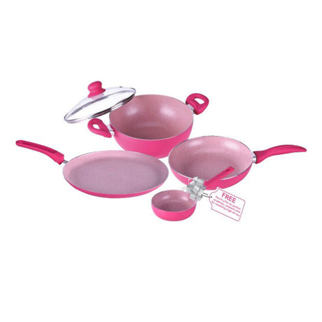 Wonderchef French Blossom 4pc Set (Induction Base)