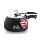 HAWKINS CONTURA BLACK HARD ANODISED PRESSURE COOKER 3 LITRE : CXT30