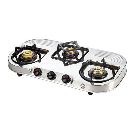 Buy Prestige Stainless Steel DGS 03L Gas Stove at the lowest price in India at Apnidukaan.com, Save UPTO 50% Off, All India Free Shipping, Click here to see all of our exclusive deals.
