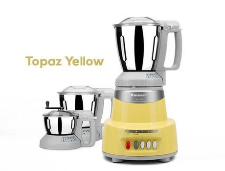 Panasonic MX - AV325 600 Mixer Grinder ( YELLOW , 3 Jars)