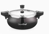 Greenchef 3 L Multipurpose Induction Bottom Pressure Cooker (Black)