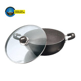 Vinod Zest Cookware Marbilo Deep Kadai with lid (24)