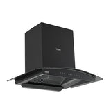 Hindware Zinnia Blk Autoclean 75cm  Wall Mounted Chimney