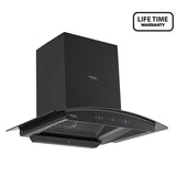 Hindware  Zinnia Blk 75 MaxX Silence Chimney