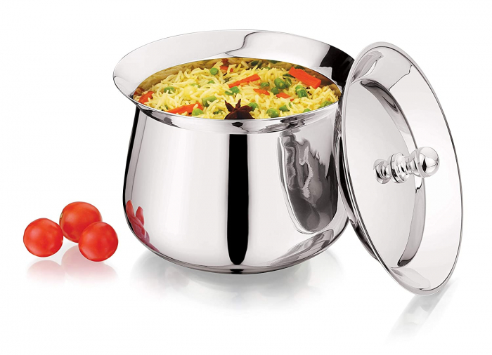 rice stainless steel pot