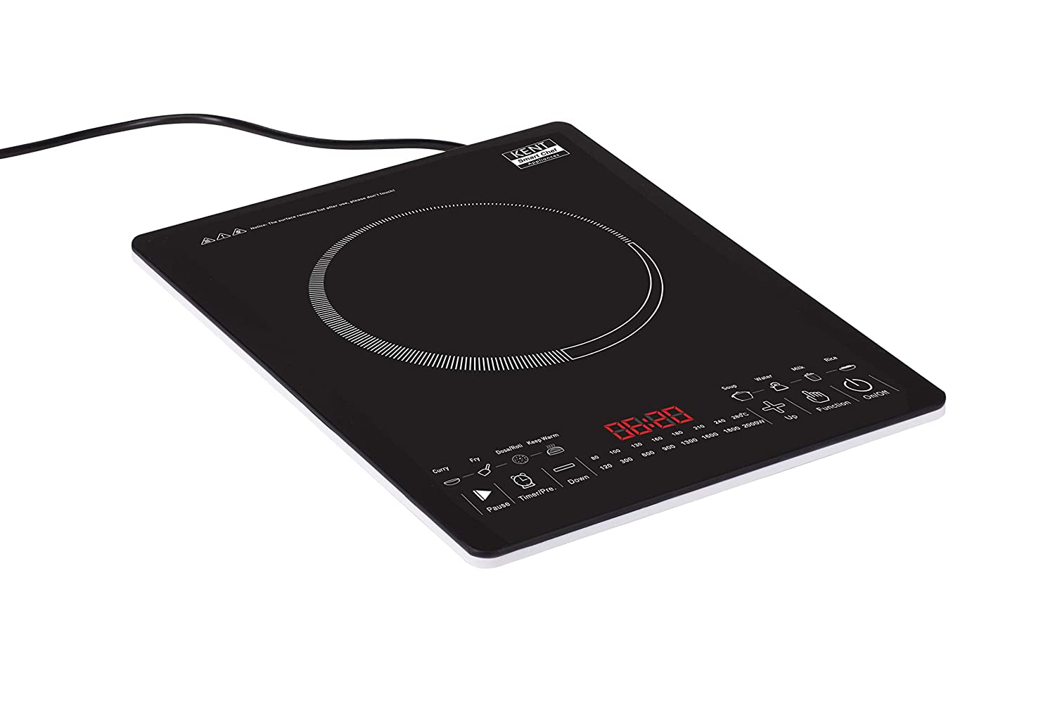 how to use kent induction cooktop